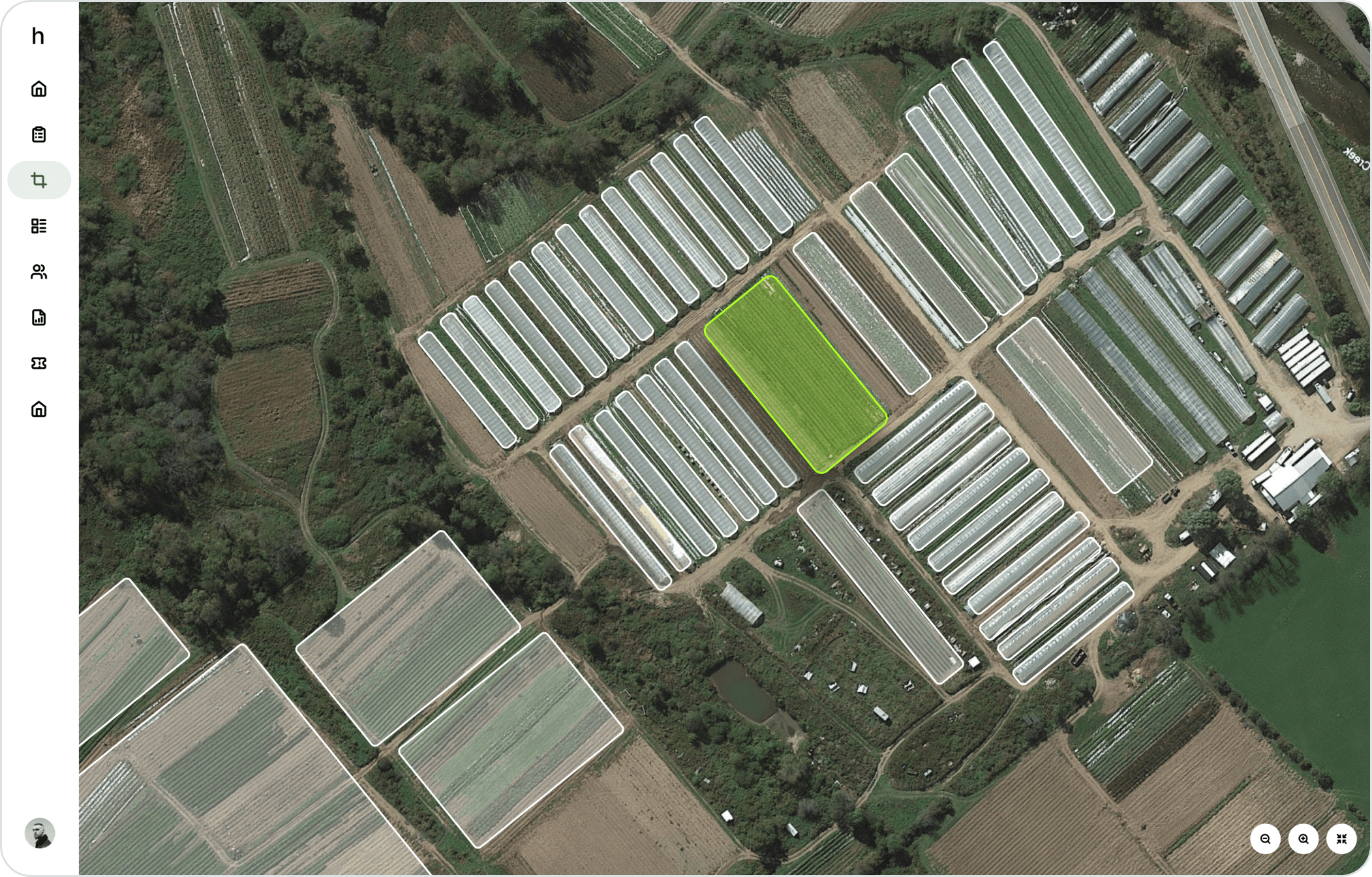Crop planning field