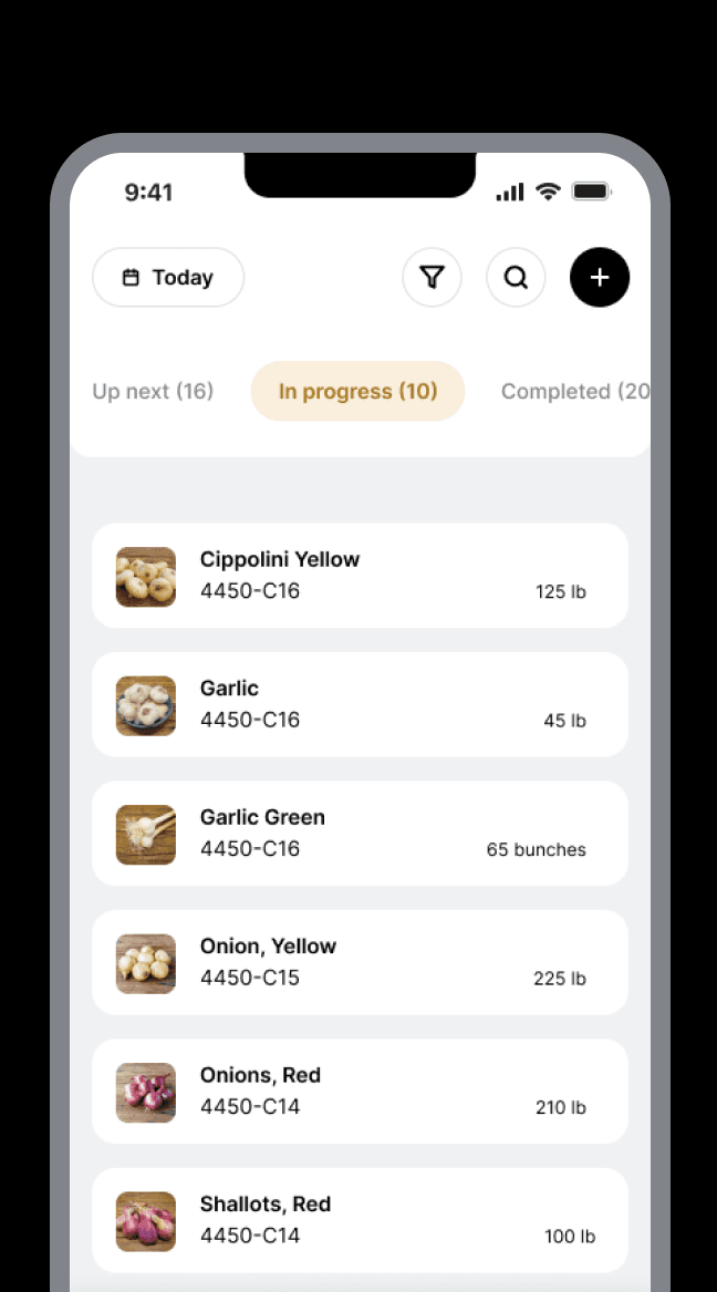 Harvesting on mobile